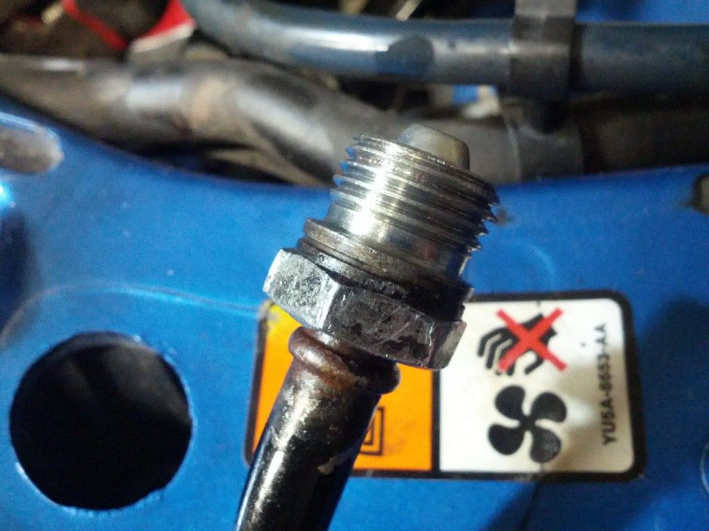 gasket on high pressure power steering line? Ford Focus Forum, Ford